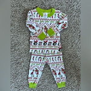 SOLD | Hanna Anderson Grinch pyjamas